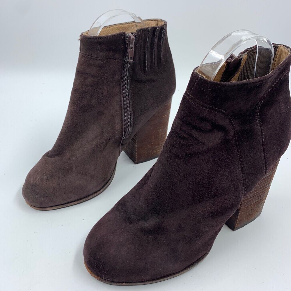 Jeffrey Campbell 8.5 Hanger Bootie Boots Ankle Boho‎ Grunge Gothic Biker Leather